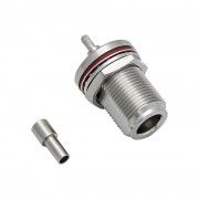 Разъём N-231L (N-female, обжимной, на кабель RG-174, RG-316) Разъём N-231L (N-female, обжимной, на кабель RG-174, RG-316)