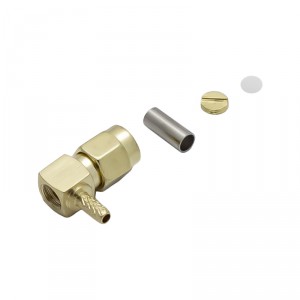 Разъём S-A121L (RP-SMA-male, обжимной, на кабель RG-174, RG-316, реверсный) фото 1 | GSM-Репитеры.РУ Разъём S-A121L (RP-SMA-male, обжимной, на кабель RG-174, RG-316, реверсный) фото 1