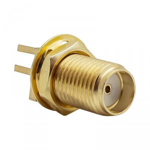 Разъём S-P215 (SMA-female, под печатный монтаж, с гайкой) фото 3 | GSM-Репитеры.РУ Разъём S-P215 (SMA-female, под печатный монтаж, с гайкой) фото 3