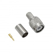 Разъём T-111A (TNC-male, обжимной, на кабель RG-6) Разъём T-111A (TNC-male, обжимной, на кабель RG-6)