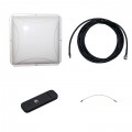 Модем 3G/4G Huawei E3372 с антенной Petra BB и ВЧ-кабелем 5 м