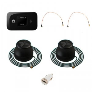 Роутер 3G/4G-WiFi Huawei E5577s-321 с двумя антеннами для машины фото 1