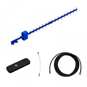 Модем 4G Huawei e3372 с внешней антенной 4G 17dB и кабелем 5 м фото 1 | GSM-Репитеры.РУ Модем 4G Huawei e3372 с внешней антенной 4G 17dB и кабелем 5 м фото 1