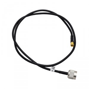 Кабельная сборка N-male - 1 метр RG-58 - SMA-male фото 1