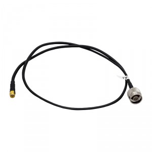 Кабельная сборка N-male - 1 метр RG-58 - SMA-male фото 3