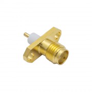 Разъём SMA-2452 (SMA-BJ1) (SMA-female, корпусной, для приборов)