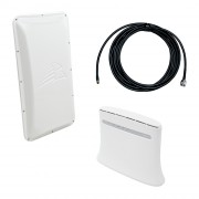 Интернет-роутер на дачу ZTE MF283U с внешней антенной Astra 17 дБ