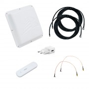 Модем ZTE MF79U с антенной Zara MIMO и ВЧ-кабелями по 5м