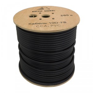 Кабель 10D-FB CCA PVC (черный) фото 6 | GSM-Репитеры.РУ Кабель 10D-FB CCA PVC (черный) фото 6