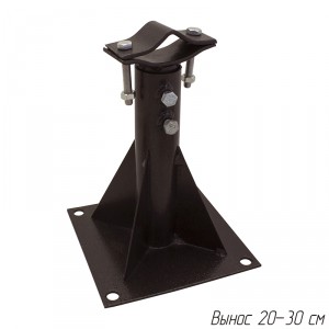 Опора настенная мачты (вынос) регулируемая фото 2