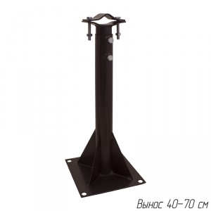 Опора настенная мачты (вынос) регулируемая фото 6