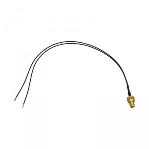 Пигтейл SMA-female - 25 см RF1.13 - 2 x MHF4-female фото 1 | GSM-Репитеры.РУ Пигтейл SMA-female - 25 см RF1.13 - 2 x MHF4-female фото 1