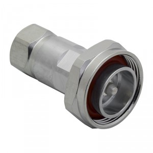 Разъём D716M-1/2F (DIN-male, прижимной, на кабель 1/2) фото 2