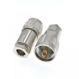 Разъём U-112/5D (UHF-male, прижимной, на кабель 5D-FB) фото 3