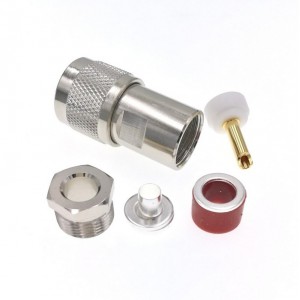 Разъём U-112/5D (UHF-male, прижимной, на кабель 5D-FB) фото 2