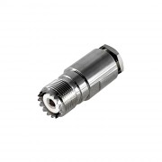 Разъём U-212B (UHF-female, прижимной, на кабель RG-213)