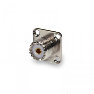 Разъём U-245 (UHF-female, корпусной, под фланец, SO-259) фото 1 | GSM-Репитеры.РУ Разъём U-245 (UHF-female, корпусной, под фланец, SO-259) фото 1