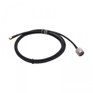 Кабельная сборка N-male - 2 метра RG-58 - RP-SMA-male фото 1