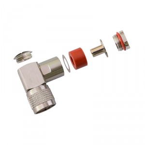 Разъём N-122/5D (N-male, угловой, прижимной, на кабель 5D) фото 2 | GSM-Репитеры.РУ Разъём N-122/5D (N-male, угловой, прижимной, на кабель 5D) фото 2