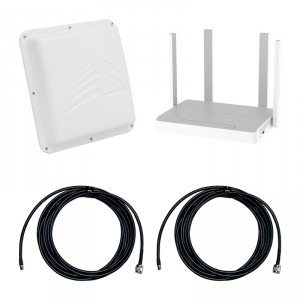 Роутер Keenetic Hero 4G+ с внешней антенной MIMO фото 1 | GSM-Репитеры.РУ Роутер Keenetic Hero 4G+ с внешней антенной MIMO фото 1