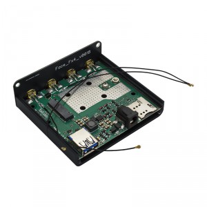 Адаптер KROKS KSS-Cse 4x4 M.2 для m.2 LTE модема с поддержкой MIMO 4x4, SMA-female фото 4