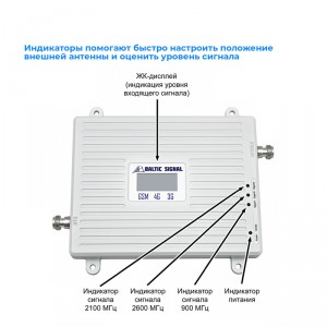 Репитер GSM+3G+4G Baltic Signal BS-GSM/3G/4G-65 (65 дБ, 100 мВт) фото 5 | GSM-Репитеры.РУ Репитер GSM+3G+4G Baltic Signal BS-GSM/3G/4G-65 (65 дБ, 100 мВт) фото 5