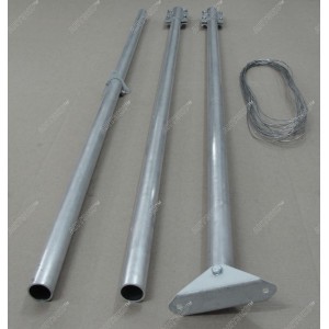 Мачта антенная M30D3 алюминиевая серая 3 м. составная 3х1м фото 7 | GSM-Репитеры.РУ Мачта антенная M30D3 алюминиевая серая 3 м. составная 3х1м фото 7