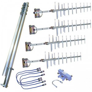 Антенна GSM AD 919-02LY (Направленная, 19 дБ) фото 1