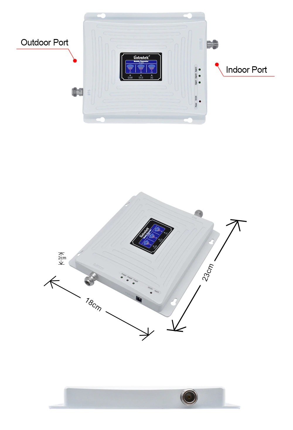 Репитер Lintratek KW20L-GDW (900+1800+2100)
