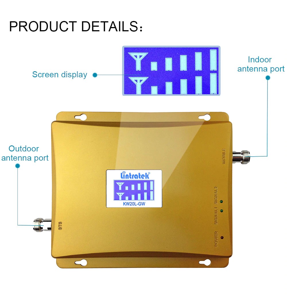 Репитер Lintratek KW20L-GW (900+2100)