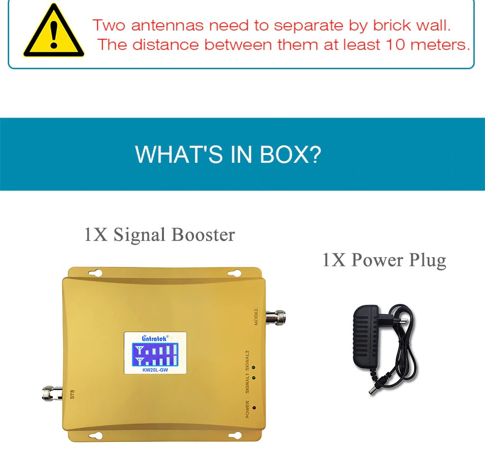 Репитер Lintratek KW20L-GW (900+2100)