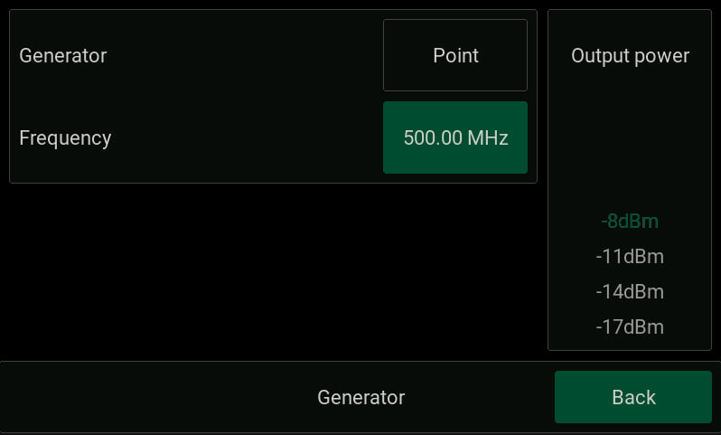 Просмотр спектра сигналов в виде графиков