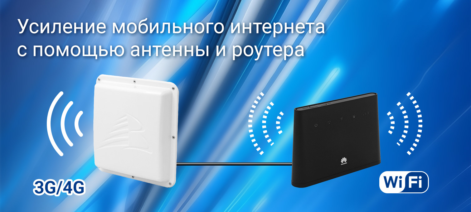 Роутер Huawei B311 с внешней антенной 3G/4G