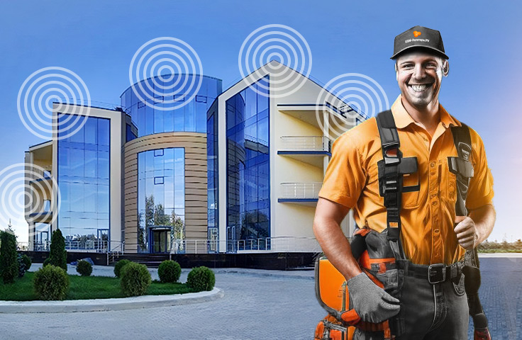 Активная система с репитером