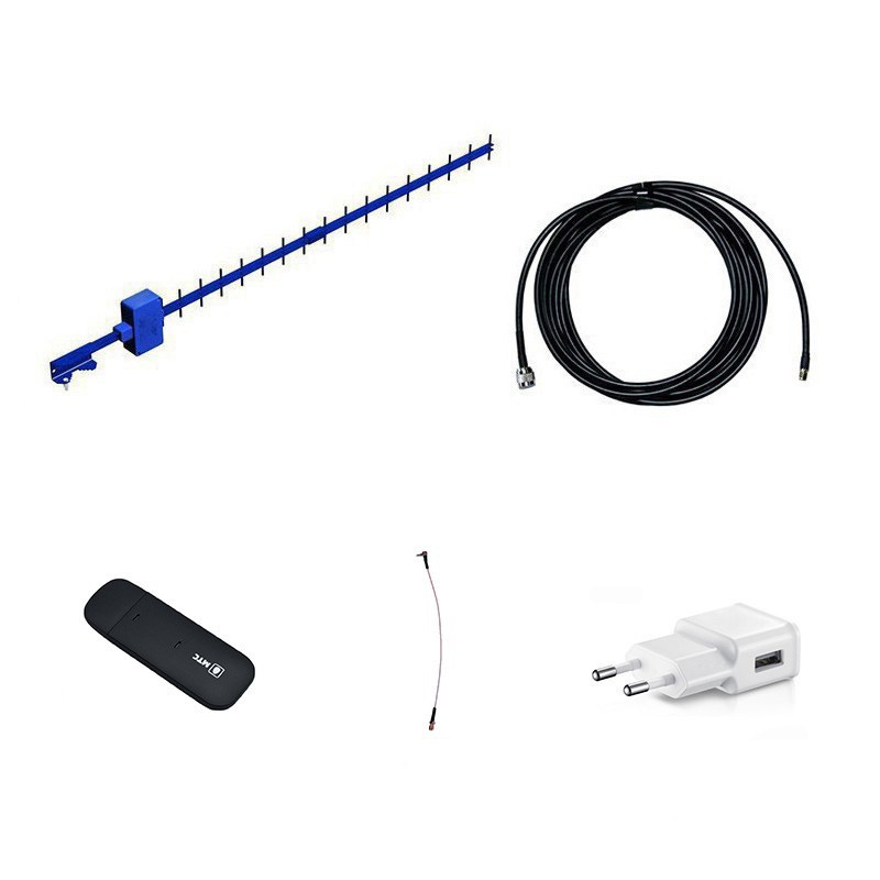 Усилитель интернета 3G Дача-Мини (Антенна 3G, кабель, модем WiFi)