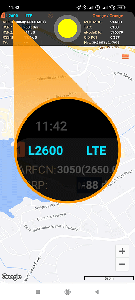 Приложение «Сотовые вышки. Локатор»