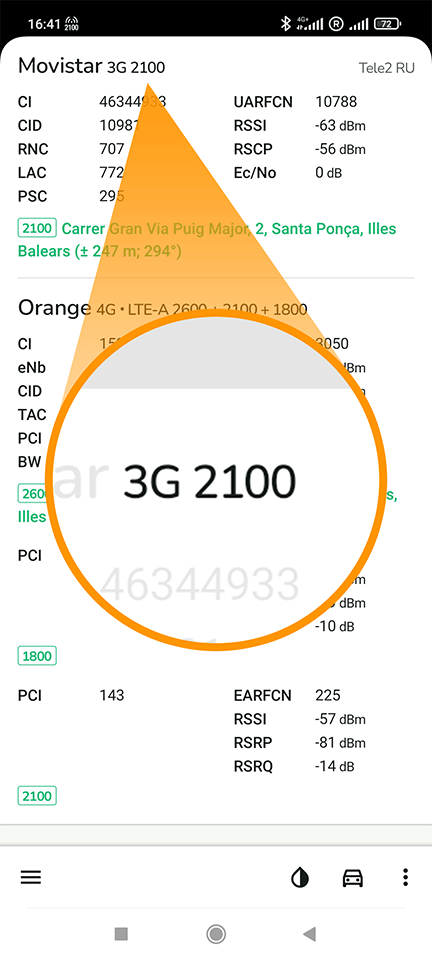 Приложение «NetMonster»