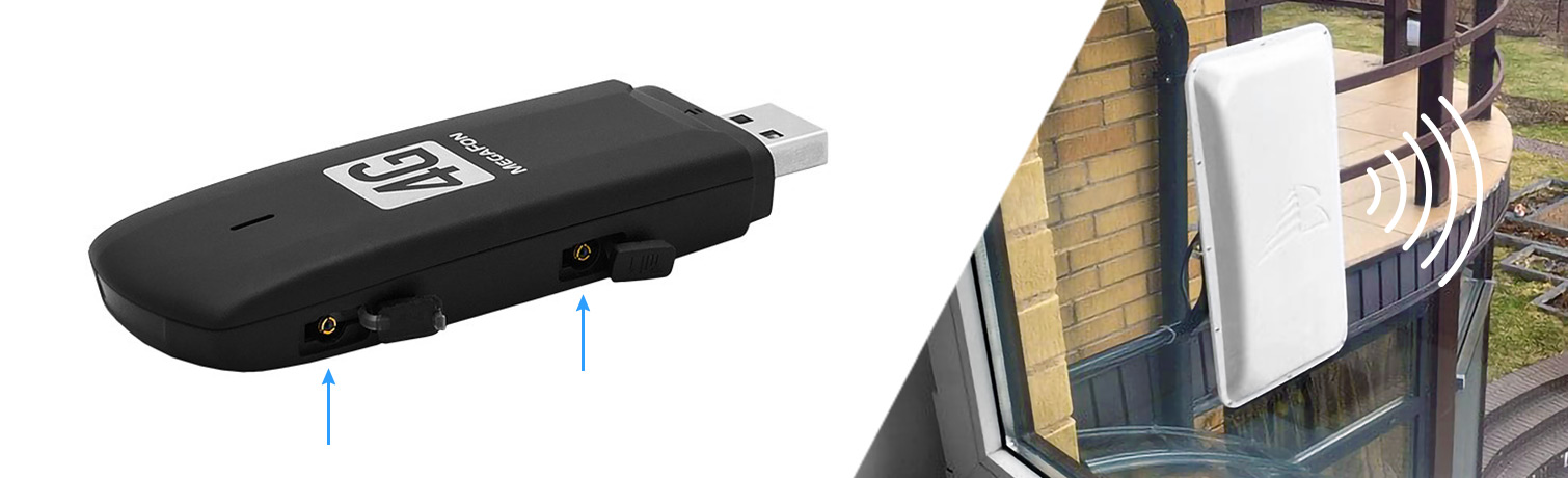 Как усилить сигнал и скорость на 3G 4G модеме