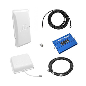 Репитер-усилитель интернета 3G/4G Baltic Signal BS-3G/4G-70-kit (до 300 м²)